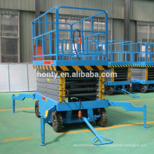 (12m)500 kg cheap motorcycle hydraulic aerial work platform woodworking scissor lift table